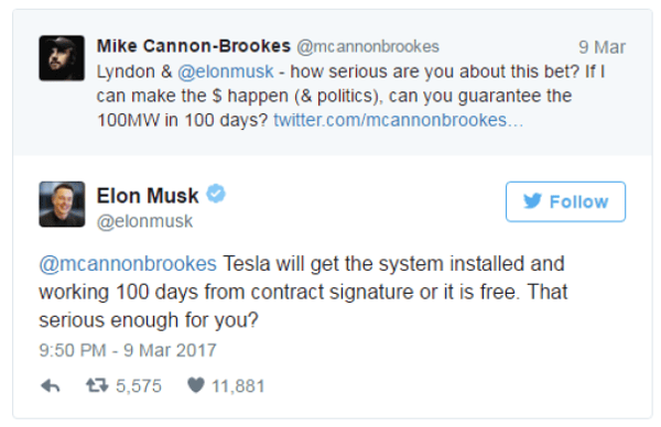 Elon Musk Tweets