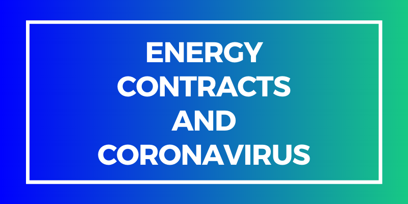 Energy Contracts & COVID19