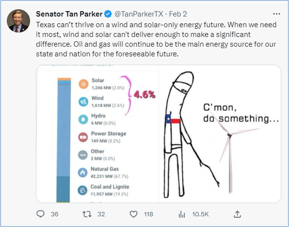 Twitter - Senator Tan Parker
